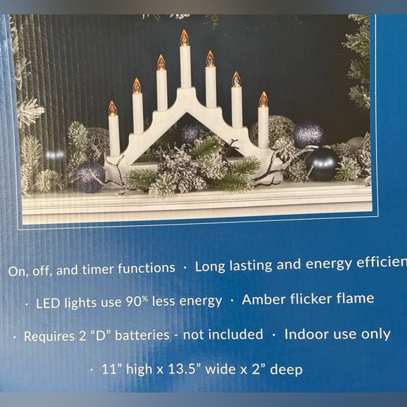 NWT northlight 7 tier LED White candelabra - Picture 8 of 9